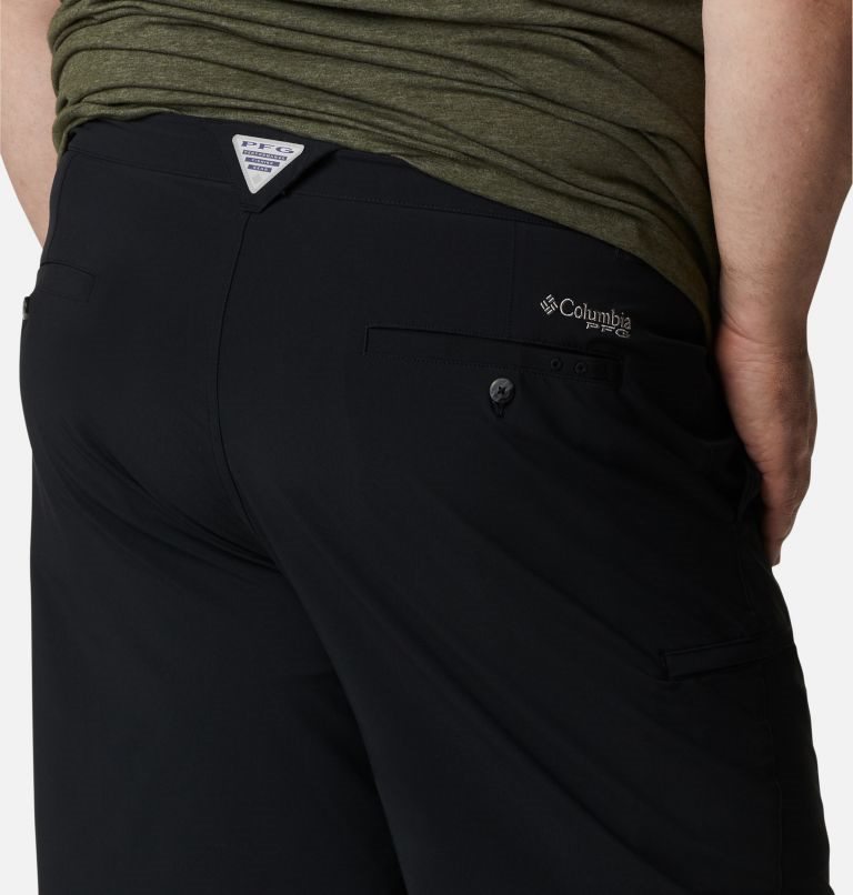 Men's Columbia PFG Grander Marlin II Offshore Shorts Black | Plus Size CA-W614L